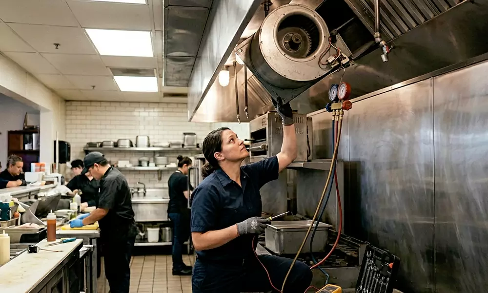 Commercial Exhaust Fan Repair in Lowell, MA