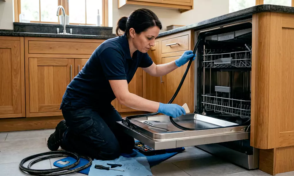Dishwasher Door Gasket Replacement in Lowell, MA