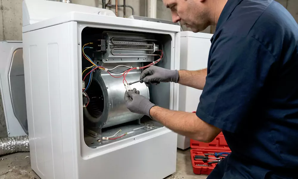 Dryer Thermal Fuse Replacement in Lowell, MA