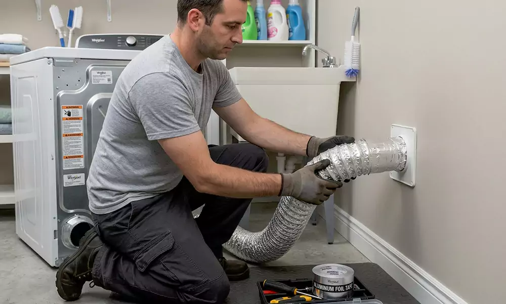 Dryer Vent Installation in Lowell, MA