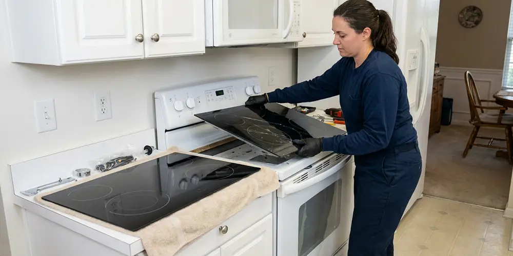 Glass Stove Top Replacement in Lowell, MA