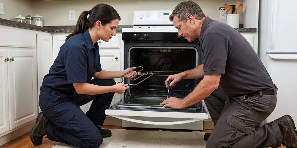 Oven Heating Element Replacement in Lowell, MA