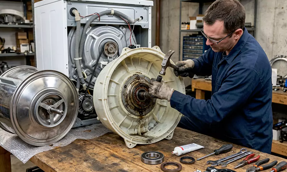 Washer Bearing Replacement in Lowell, MA