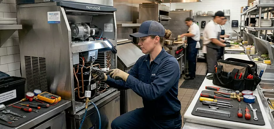 Commercial Ice Machine Maintenance in Lowell