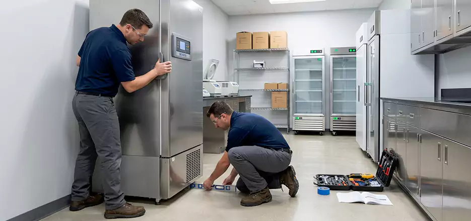 Bio-Medical Commercial Refrigeration Installation in Lowell