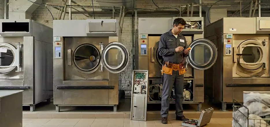 Commercial Washer Control Board Repair in Lowell