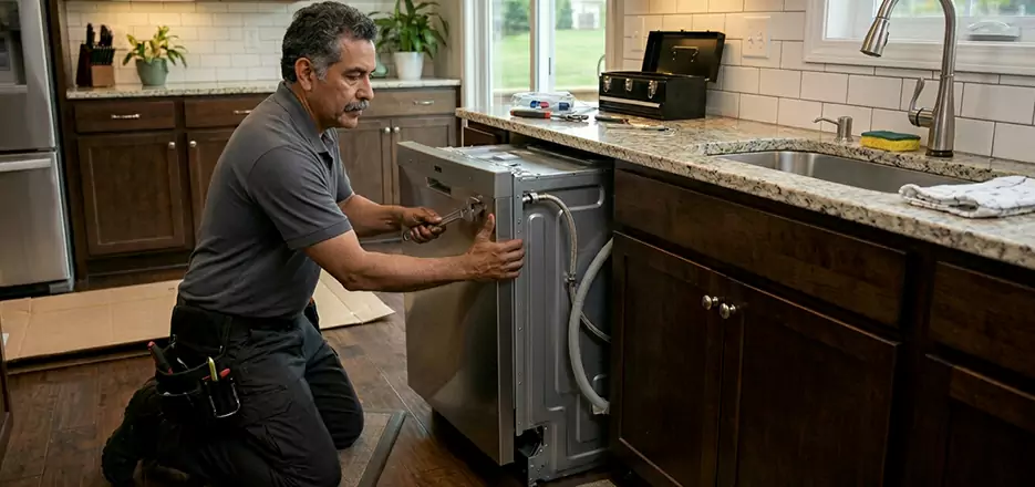 Same Day Dishwasher Installation in Lowell
