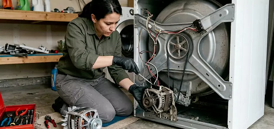 Dryer Motor Change Service in Lowell