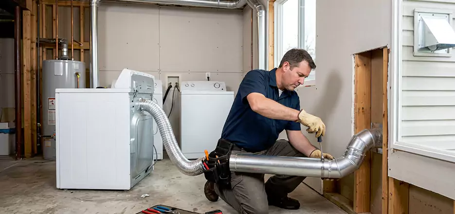 Recessed Dryer Vent Installation Lowell
