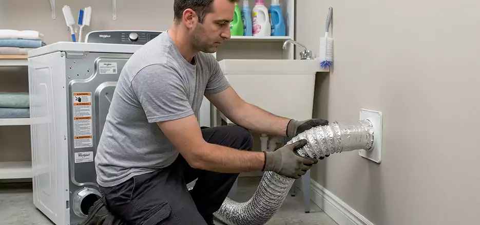 Dryer Exhaust Vent Repair in Lowell