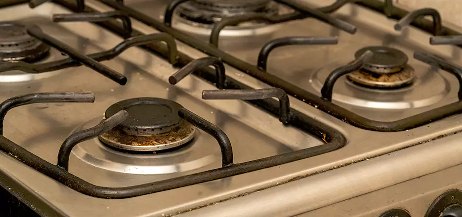 Gas Range Valve Repair in Lowell