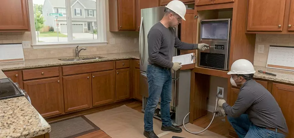 Emergency Ice Maker Water Line Installation in Lowell