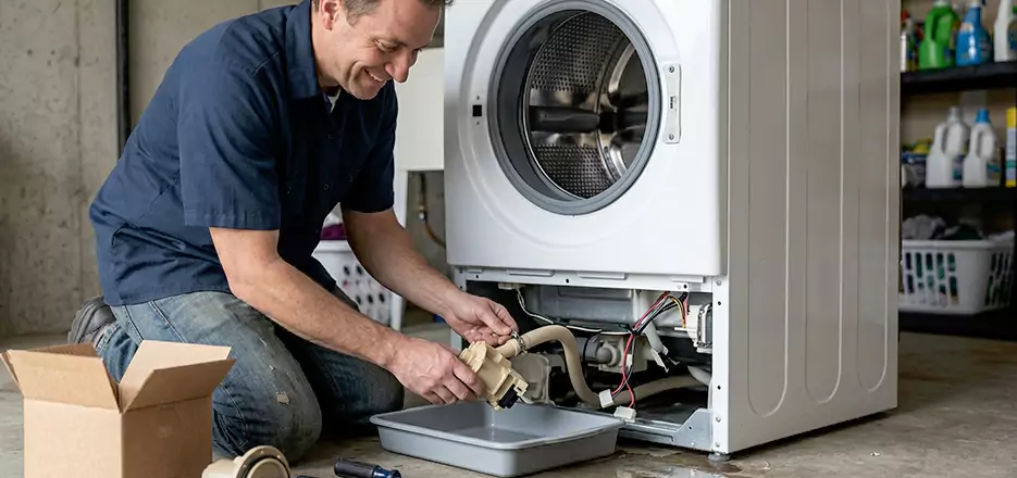 Top Load Washer Drain Pump Repair in Lowell