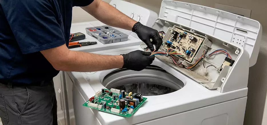 Washer Control Panel Board Replacement in Lowell