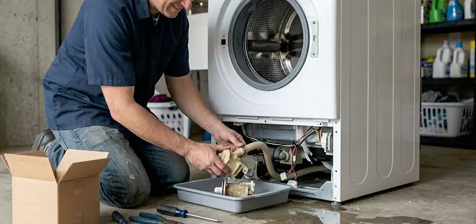 Washing Machine Pump Replacement in Lowell